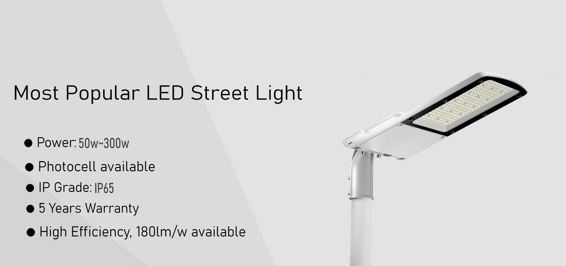 Luz de la calle LED