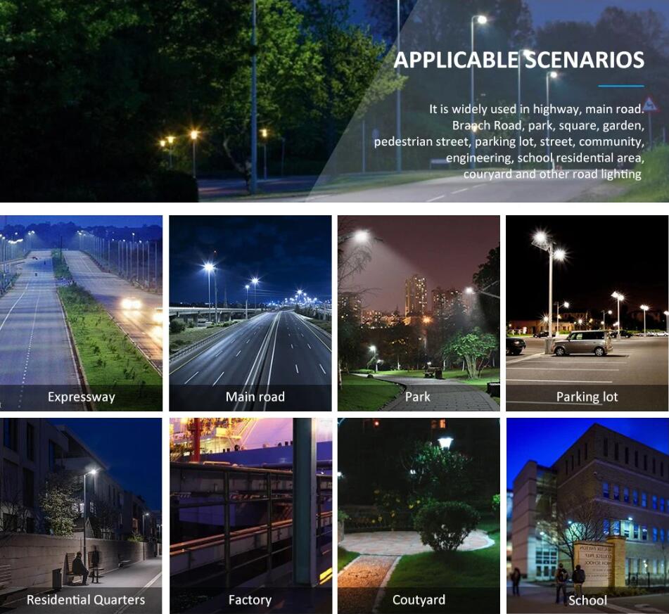 ¿Cuáles son las diferentes alturas de los postes de luz de la calle LED? ¿Y para qué caminos son respectivamente adecuados?